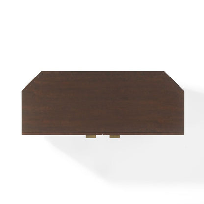 Crosley Furniture - Cameron Corner Record Player Cabinet With Vinyl Storage - CF1177-BR view 5