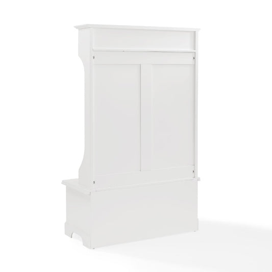 Crosley Furniture - Campbell Hall Tree - CF6005-WH veiw 1