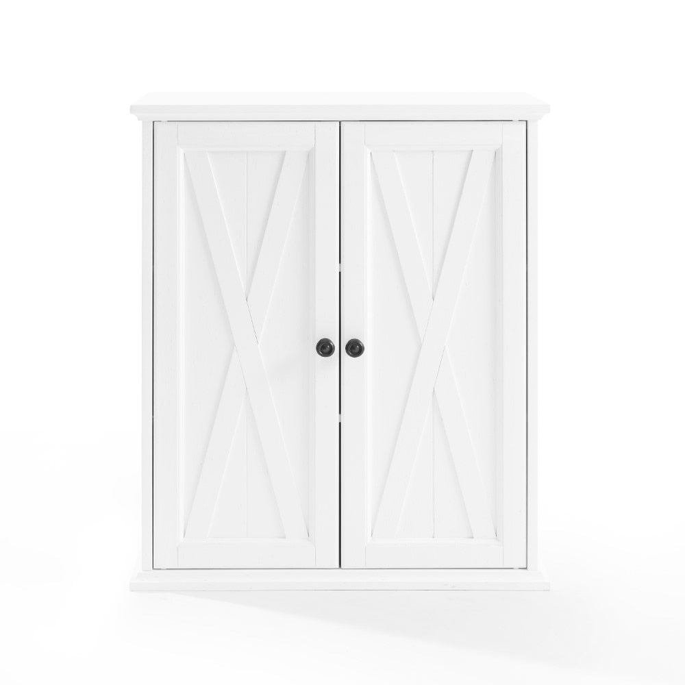 Crosley Furniture - Clifton Stackable Pantry Distressed White - CF3112-WH veiw 2