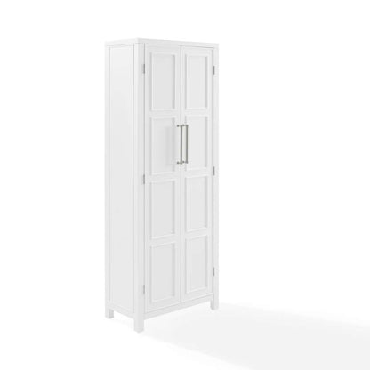 Crosley Furniture - Cutler Storage Pantry White - CF3135-WH veiw 1
