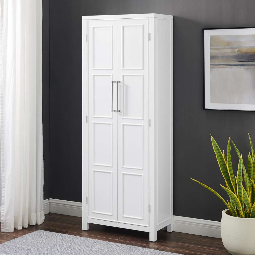 Crosley Furniture - Cutler Storage Pantry White - CF3135-WH veiw 2