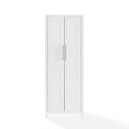 Crosley Furniture - Cutler Storage Pantry White - CF3135-WH veiw 6