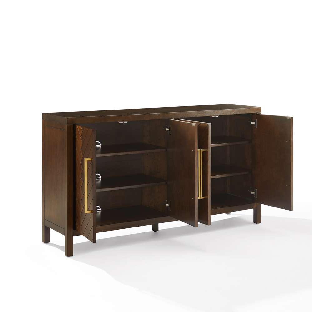 Crosley Furniture - Darcy Sideboard Dark Brown - CF4216-BR veiw 4