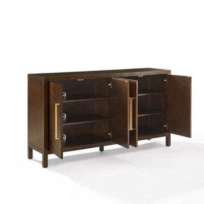 Crosley Furniture - Darcy Sideboard Dark Brown - CF4216-BR veiw 4