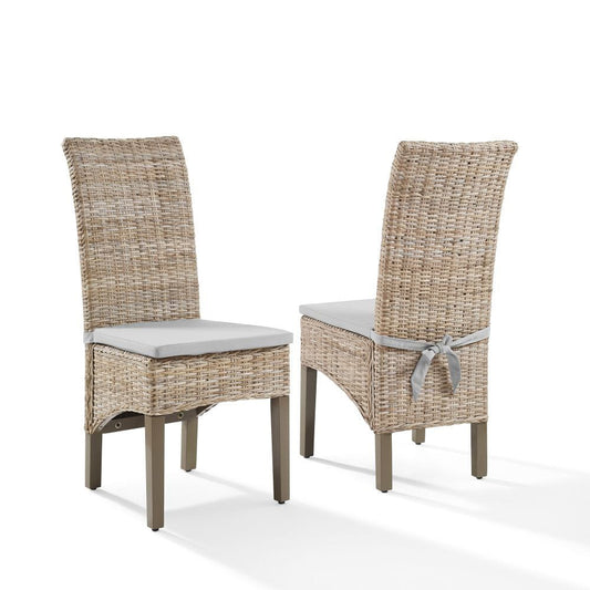 Crosley Furniture - Edelyn 2-Piece Dining Chair Set - 2 Chairs - CF503021KU-GY view 1