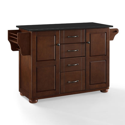 Crosley Furniture - Eleanor Black Granite Top Kitchen Island - KF30174AMA veiw 1