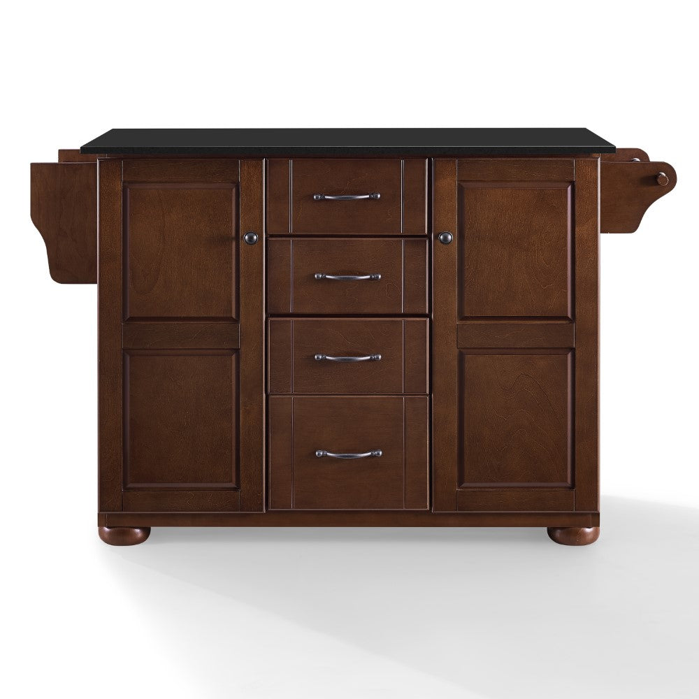 Crosley Furniture - Eleanor Black Granite Top Kitchen Island - KF30174AMA veiw 4