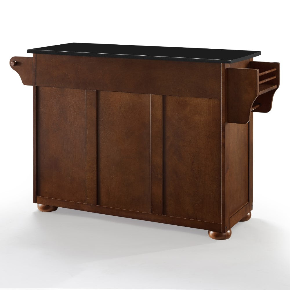 Crosley Furniture - Eleanor Black Granite Top Kitchen Island - KF30174AMA veiw 5