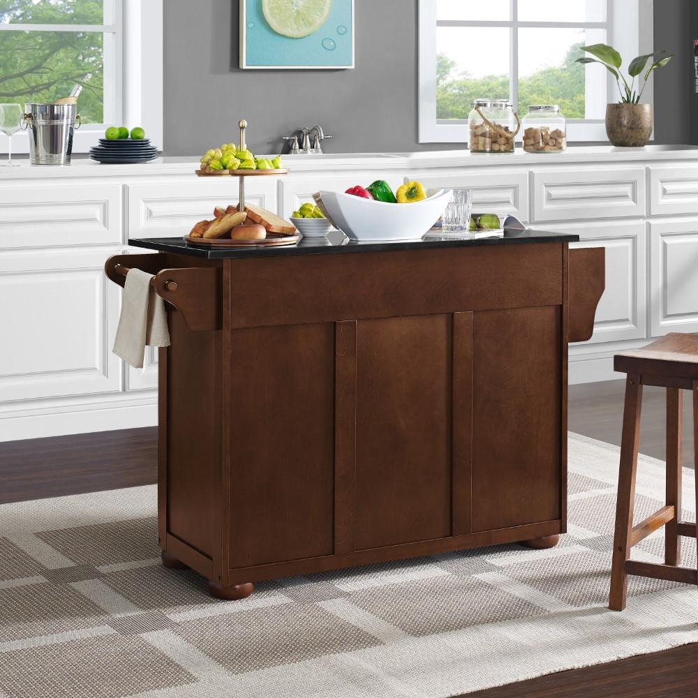Crosley Furniture - Eleanor Black Granite Top Kitchen Island - KF30174AMA veiw 10