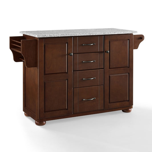 Crosley Furniture - Eleanor Solid Granite Top Kitchen Island - KF30173AMA veiw 1