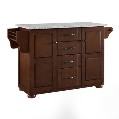 Crosley Furniture - Eleanor Solid Granite Top Kitchen Island - KF30173AMA veiw 3