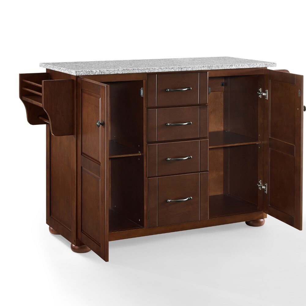 Crosley Furniture - Eleanor Solid Granite Top Kitchen Island - KF30173AMA veiw 8