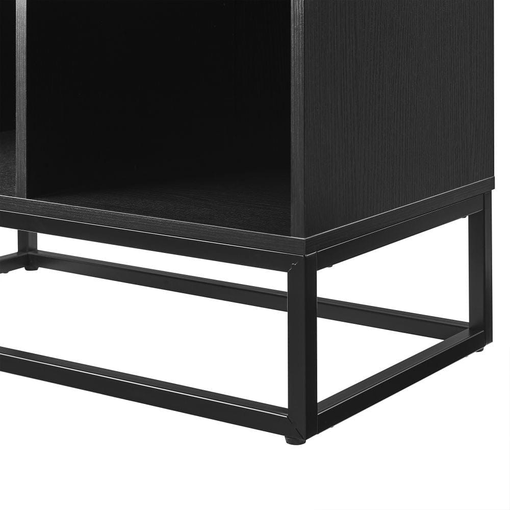 Crosley Furniture - Enzo Medium Vinyl Record Storage Stand - CF1133-BK view 5