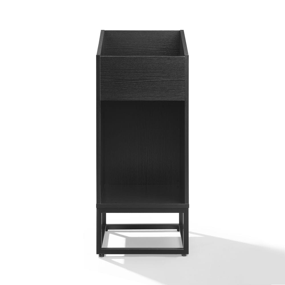 Crosley Furniture - Enzo Small Vinyl Record Storage Stand - CF1132-BK view 2
