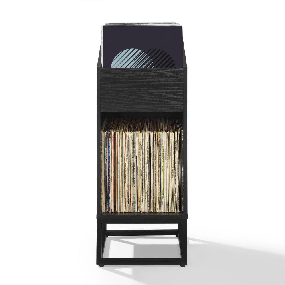 Crosley Furniture - Enzo Small Vinyl Record Storage Stand - CF1132-BK view 3