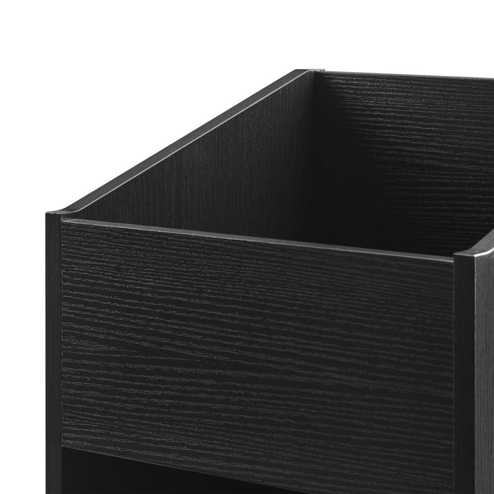 Crosley Furniture - Enzo Small Vinyl Record Storage Stand - CF1132-BK view 5