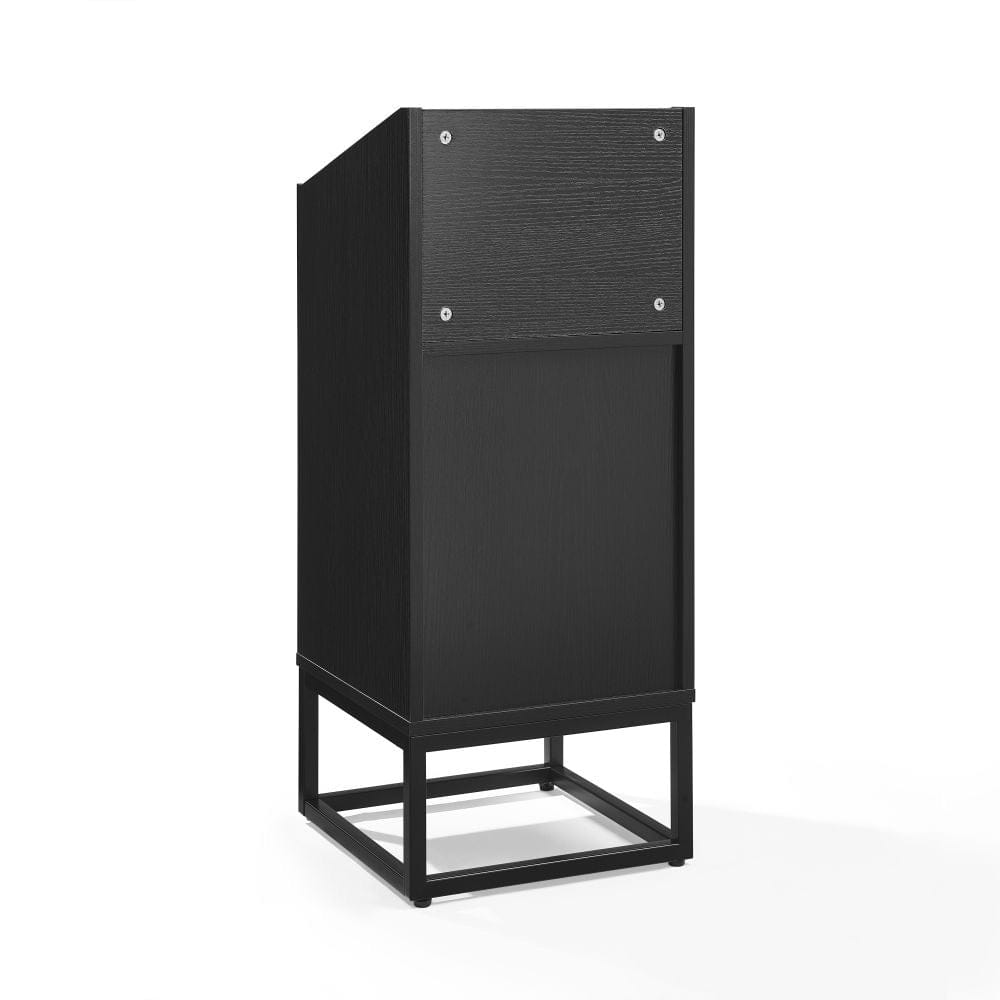 Crosley Furniture - Enzo Small Vinyl Record Storage Stand - CF1132-BK view 0