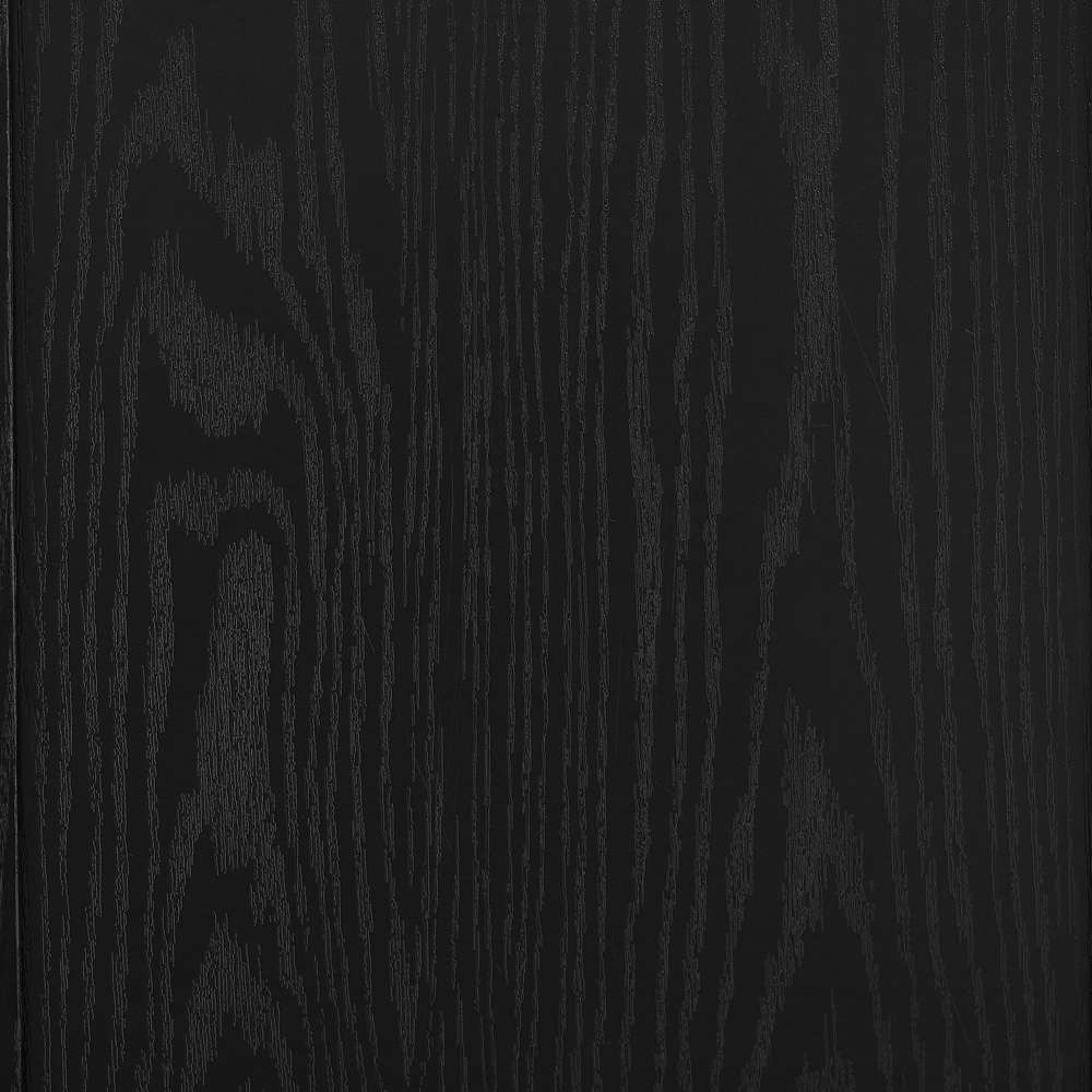 Crosley Furniture - Essen Stackable Glass Door Kitchen Pantry Storage Cabinet Black - CF3138-BK veiw 5