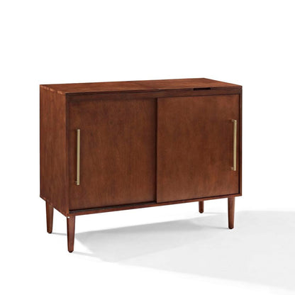 Crosley Furniture - Everett Large Record Player Cabinet With Vinyl Storage - CF1103-MA view 1