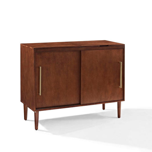 Crosley Furniture - Everett Large Record Player Cabinet With Vinyl Storage - CF1103-MA view 1