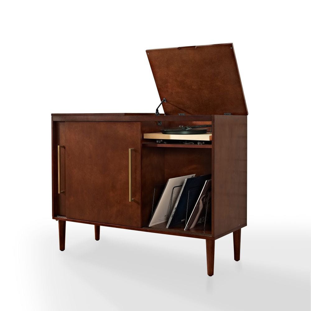 Crosley Furniture - Everett Large Record Player Cabinet With Vinyl Storage - CF1103-MA view 4