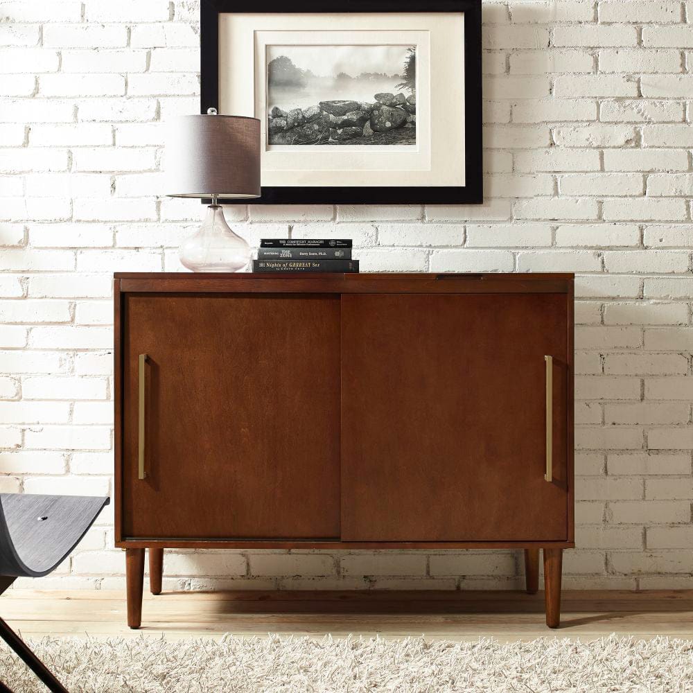 Crosley Furniture - Everett Large Record Player Cabinet With Vinyl Storage - CF1103-MA view 5
