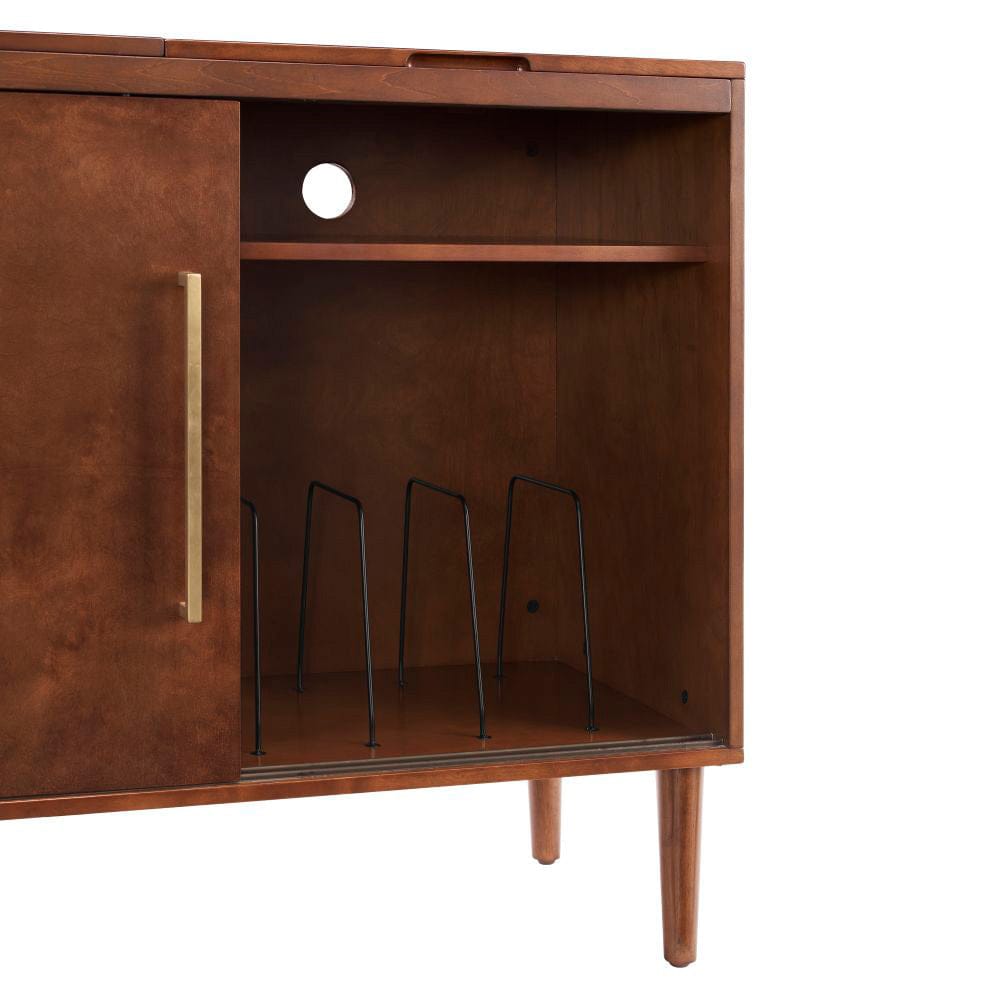 Crosley Furniture - Everett Large Record Player Cabinet With Vinyl Storage - CF1103-MA view 9