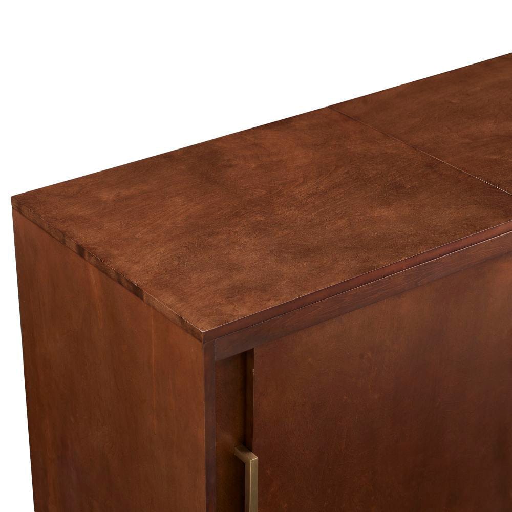 Crosley Furniture - Everett Large Record Player Cabinet With Vinyl Storage - CF1103-MA view 0