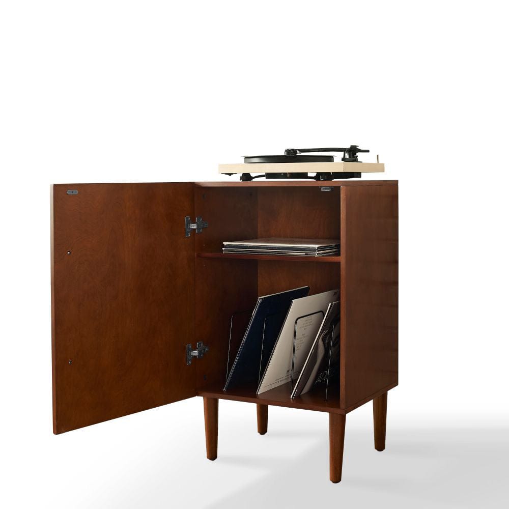 Crosley Furniture - Everett Medium Record Player Cabinet With Vinyl Storage - CF1104-MA view 4