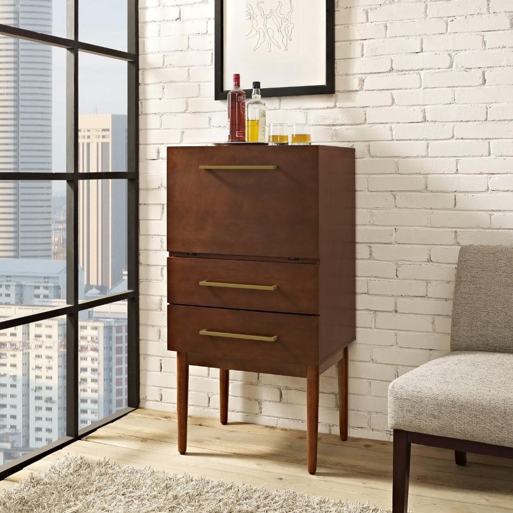 Crosley Furniture - Everett Spirit Cabinet - CF4006-MA veiw 3