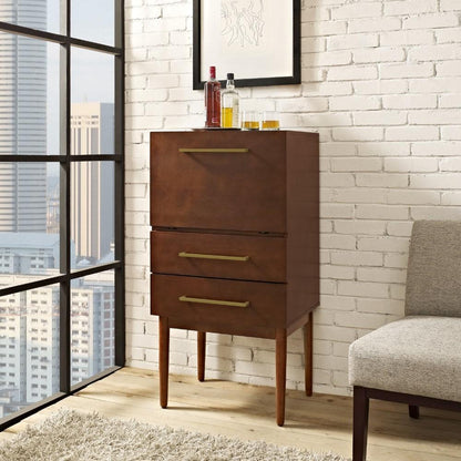 Crosley Furniture - Everett Spirit Cabinet - CF4006-MA veiw 3