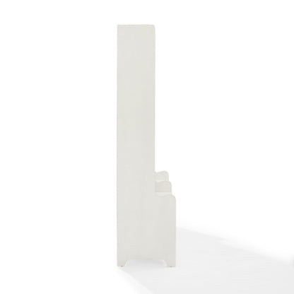Crosley Furniture - Fremont 2 Pc Entryway Kit Two Towers in Distressed Whit - KF60004WH veiw 3