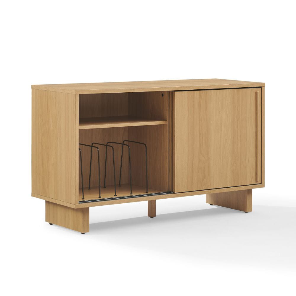 Crosley Furniture - Gemma Medium Record Player Cabinet With Vinyl Storage - CF1181-WO view 4