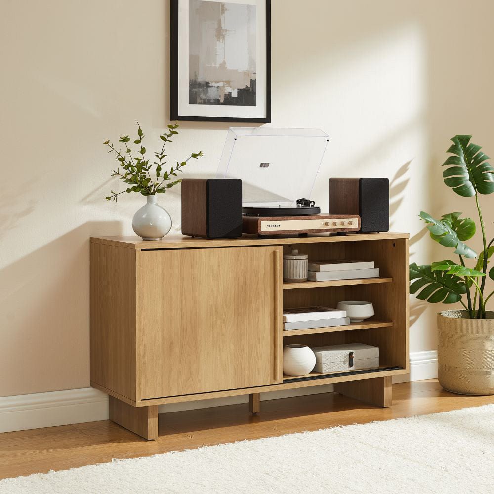 Crosley Furniture - Gemma Medium Record Player Cabinet With Vinyl Storage - CF1181-WO view 6