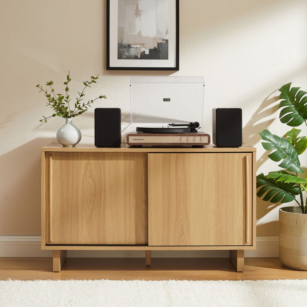 Crosley Furniture - Gemma Medium Record Player Cabinet With Vinyl Storage - CF1181-WO view 8