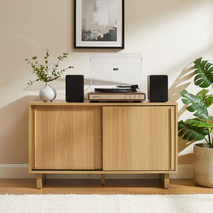 Crosley Furniture - Gemma Medium Record Player Cabinet With Vinyl Storage - CF1181-WO view 8
