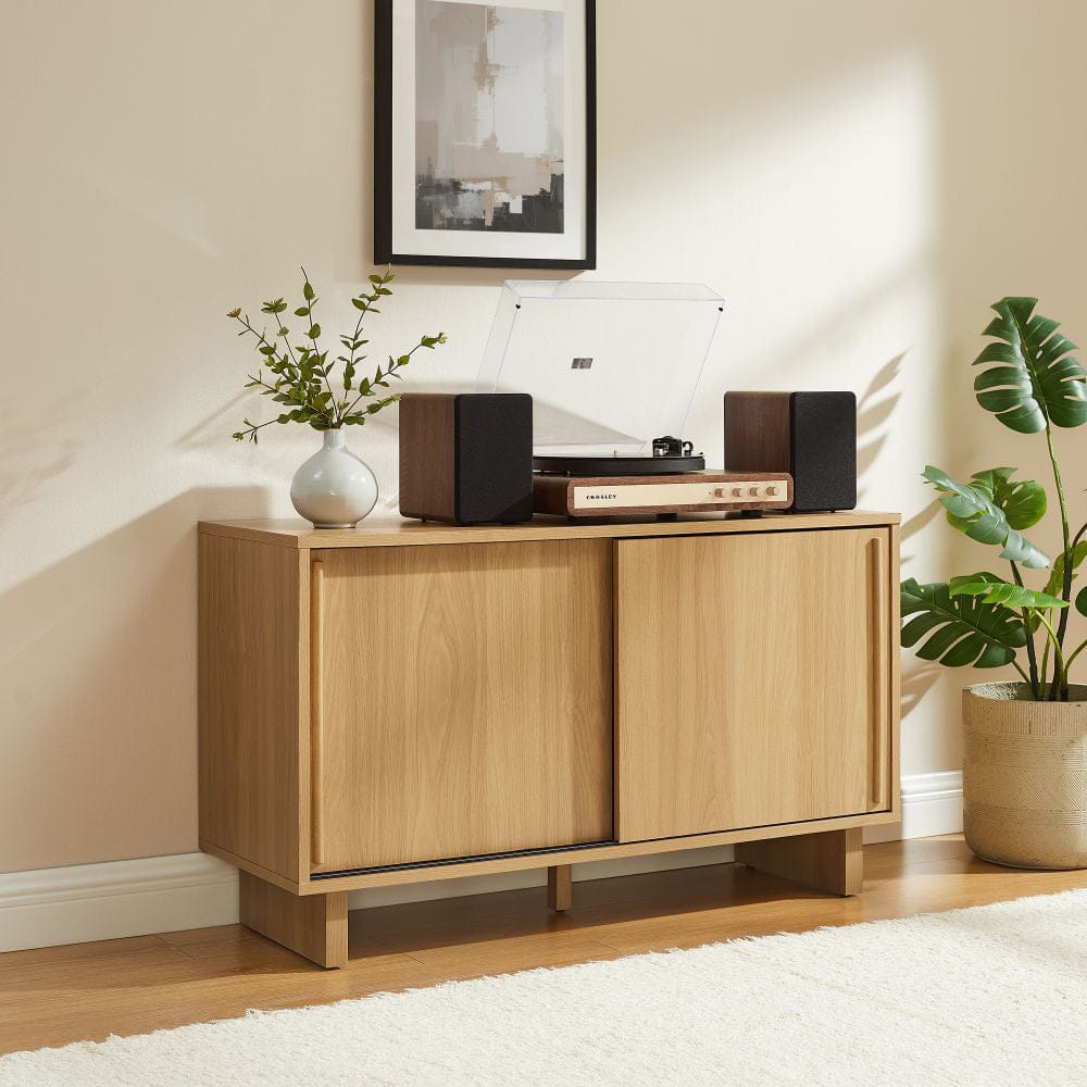 Crosley Furniture - Gemma Medium Record Player Cabinet With Vinyl Storage - CF1181-WO view 9
