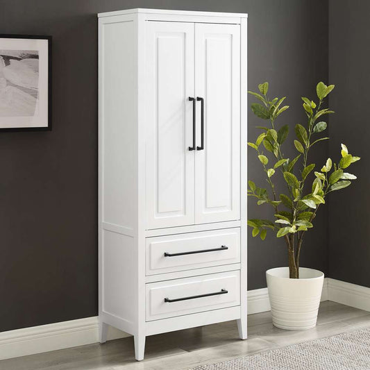 Crosley Furniture Genevieve Storage Pantry White - CF3136-WH veiw 1