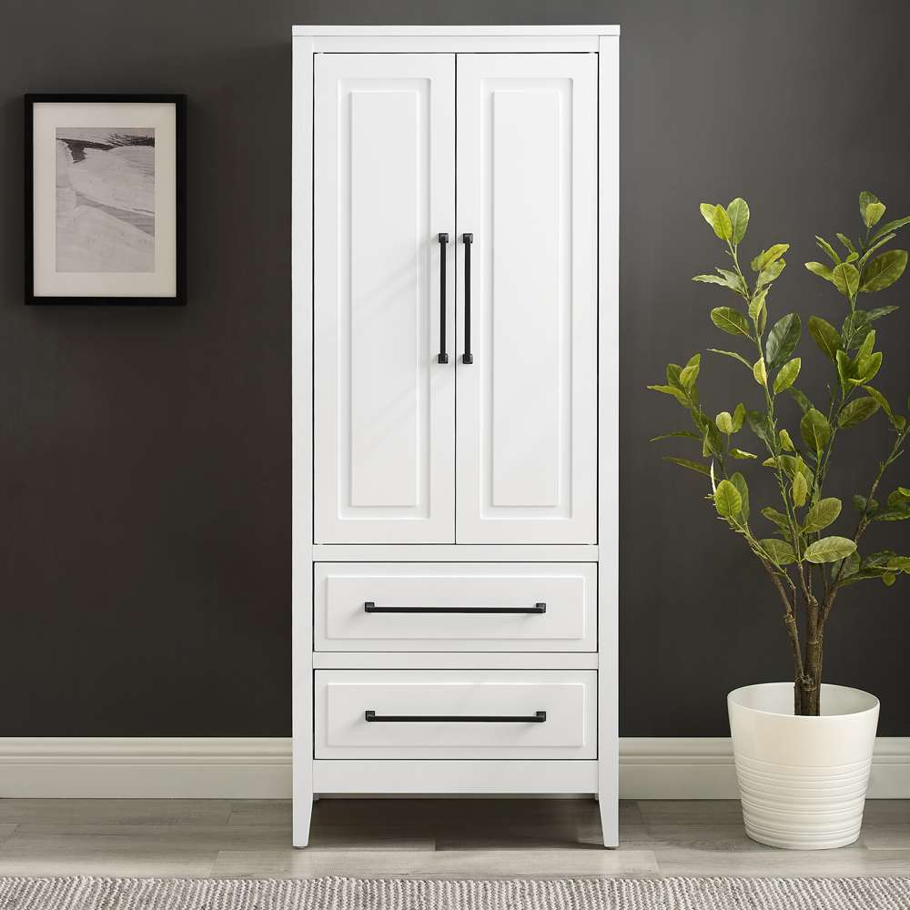 Crosley Furniture Genevieve Storage Pantry White - CF3136-WH veiw 2