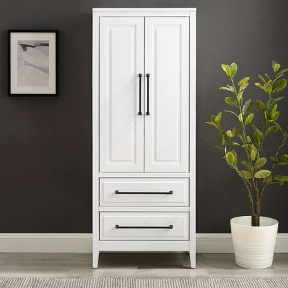 Crosley Furniture Genevieve Storage Pantry White - CF3136-WH veiw 2