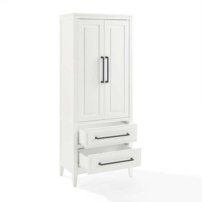Crosley Furniture Genevieve Storage Pantry White - CF3136-WH veiw 9