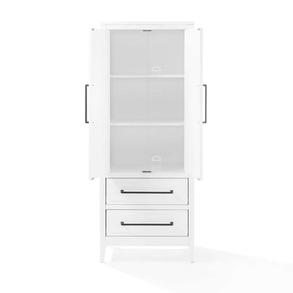 Crosley Furniture Genevieve Storage Pantry White - CF3136-WH veiw 10