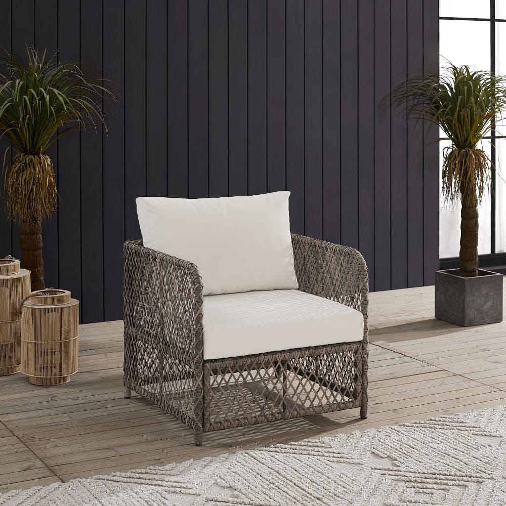 Crosley Furniture - Granite Bay 3-Piece Wicker Outdoor Chair Set - Coffee Table & 2 Chairs - KO70363ST-CR view 8