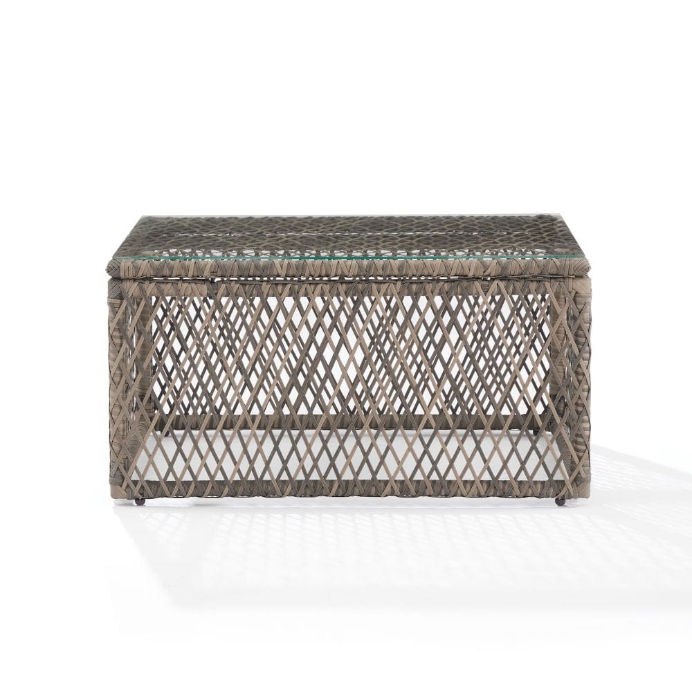Crosley Furniture - Granite Bay Wicker Outdoor Coffee Table - CO6282-ST view 2