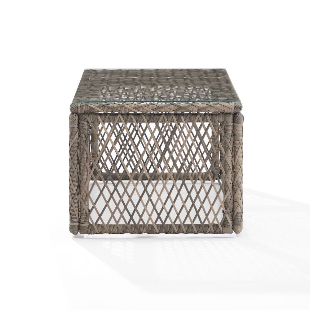Crosley Furniture - Granite Bay Wicker Outdoor Coffee Table - CO6282-ST view 3