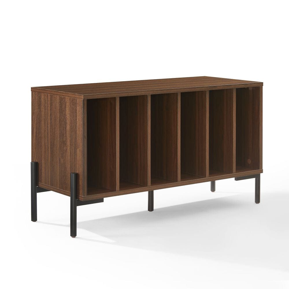 Crosley Furniture - Greenwich Medium Record Player Stand With Vinyl Storage - CF1155-WA view 1