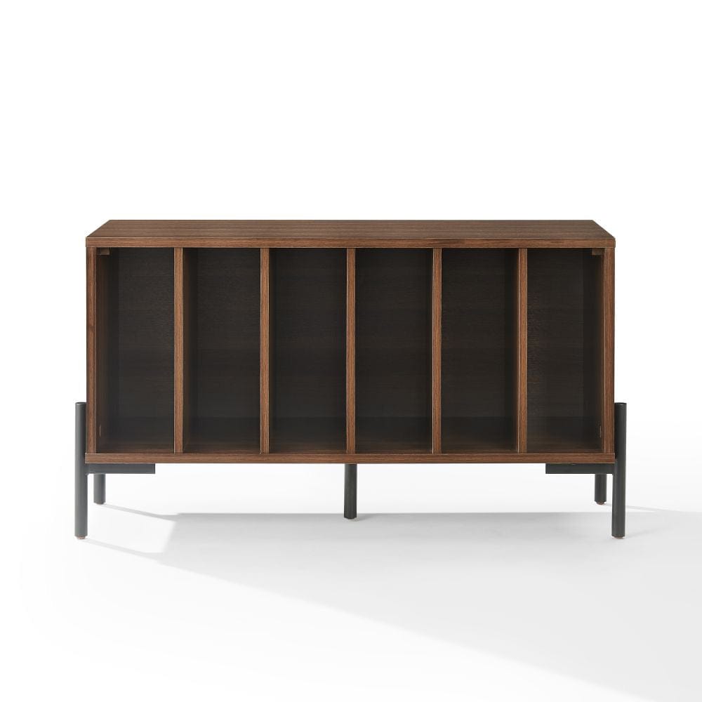 Crosley Furniture - Greenwich Medium Record Player Stand With Vinyl Storage - CF1155-WA view 2