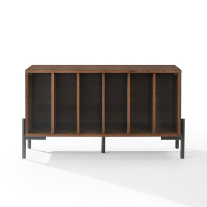 Crosley Furniture - Greenwich Medium Record Player Stand With Vinyl Storage - CF1155-WA view 2