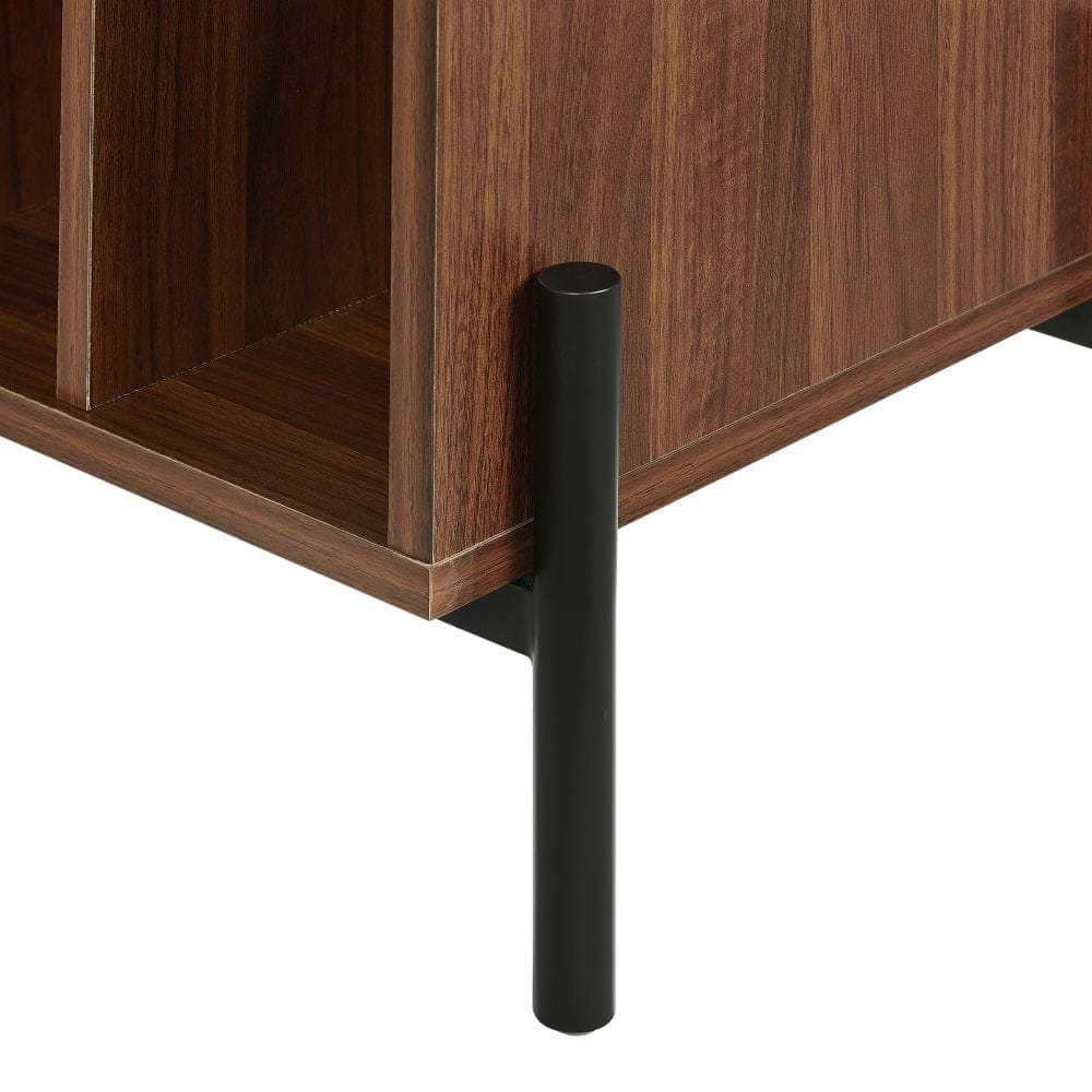 Crosley Furniture - Greenwich Medium Record Player Stand With Vinyl Storage - CF1155-WA view 7