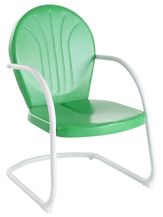 Crosley Furniture - Griffith Metal Chair in Grasshopper Green Finish - CO1001A-GR veiw 1